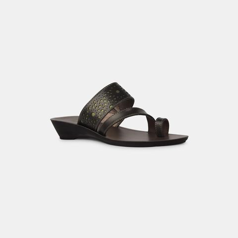 BATA GUNMETAL TOE RING FOR WOMEN